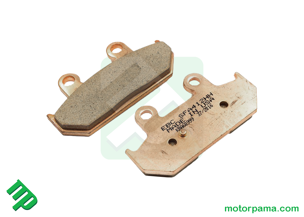 Pastiglie freno posteriore sinterizzate originali EBC serie HH - immagine 2