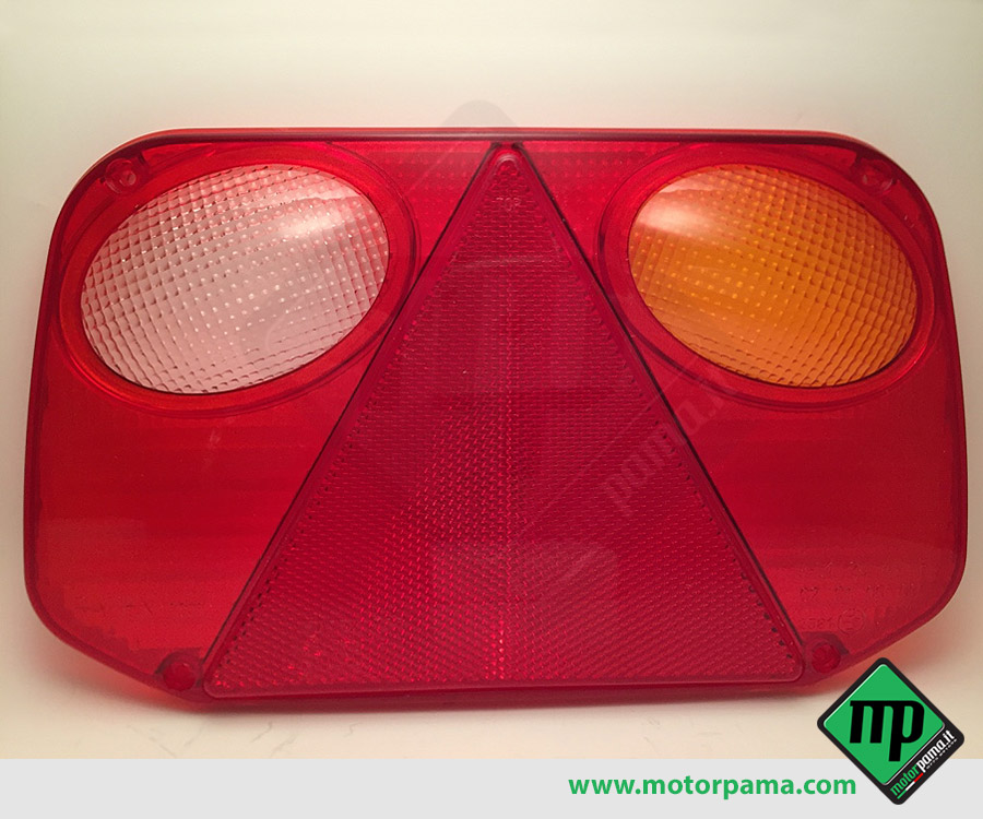 Trasparente / vetro per fanale di posizione DX Radex per serie N – PA – PT15/25/35 – PAF – C25 – C35 - immagine 2