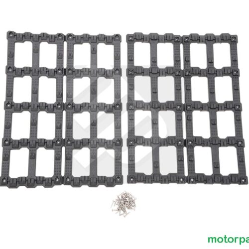 kit 2 Griglie tassellate per grip cingolo motoslitta