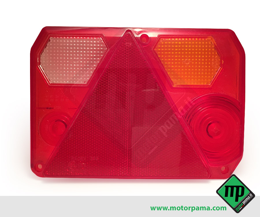 Trasparente / vetro per fanale di posizione DX Radex per serie – B – C – H - PT1 - PT4 - PT7 - TM5 - TM6 – R B - 750R
