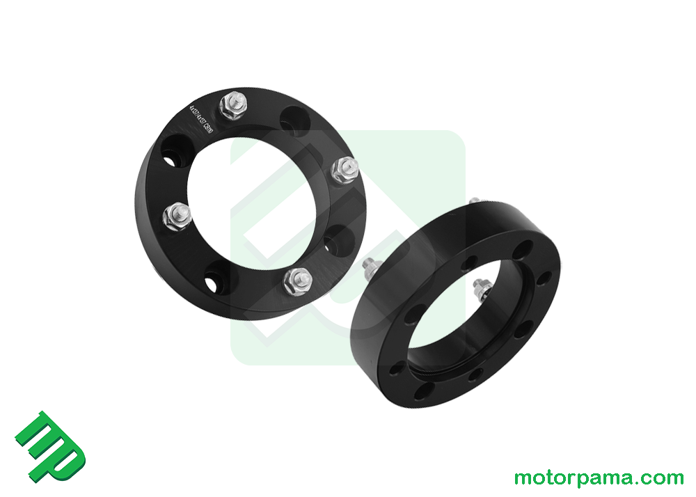 Coppia di distanziali quad Aodes PATHCROSS 4/110 3,8cm in alluminio colore nero