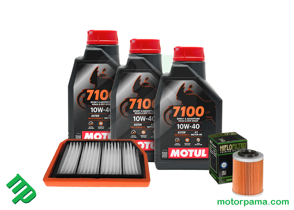 Kit tagliando + filtro aria originale MOTUL quad Aodes PATHCROSS 650 / 850 / 1000
