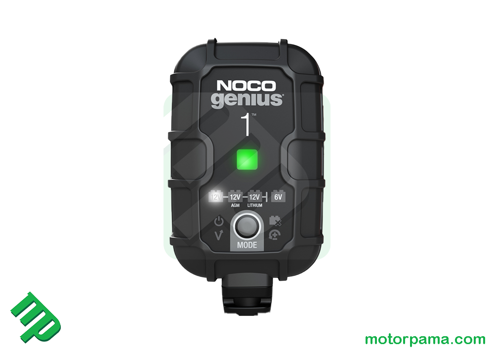 Carica batteria + mantenitore di carica NOCO GENIUS1EU 6V / 12V 1A - immagine 2