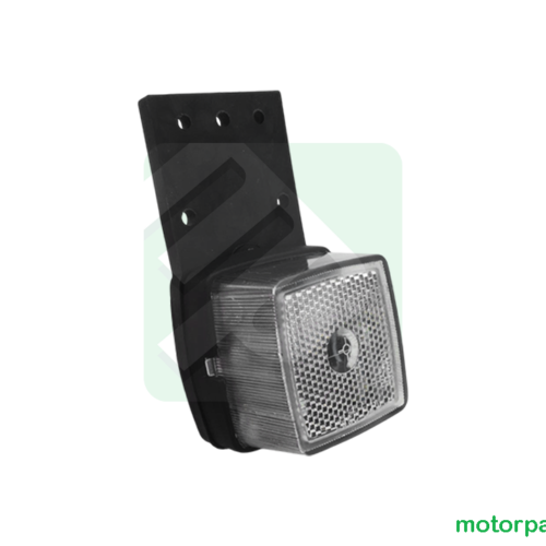 Fanale ingombro bianco con supporto