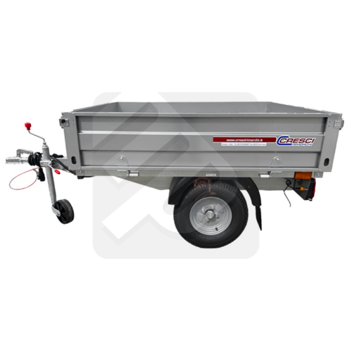 Carrello Cresci Rimorchi B3 con sponde apribili